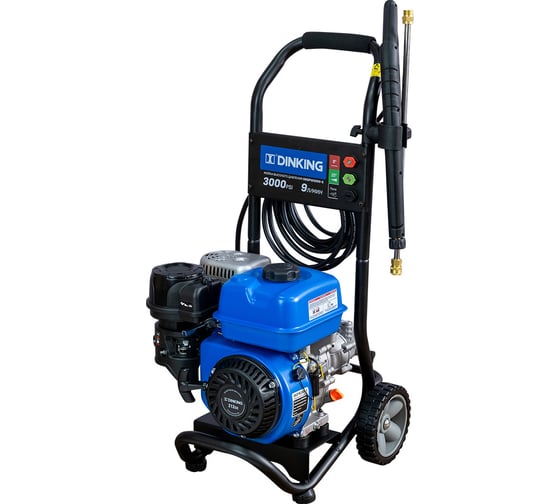 Мойка высокого давления бензиновая Dinking DKGPW3000-E (205 бар, 550 л/ч, DK170F/P) МОЙ006