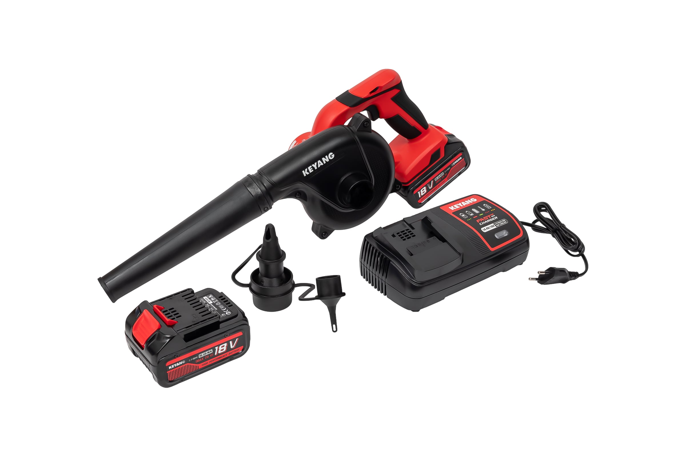 АккумуляторнаявоздуходувкаKEYANGBR18L(Set)