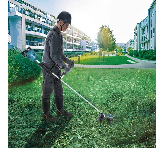 Аккумуляторная травокосилка Makita LXT BL 2х18 В, 550Вт DUR368AZ