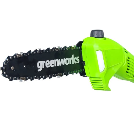 Аккумуляторный высоторез-кусторез GreenWorks 2 в 1, 40V, бесщеточный, без АКБ и ЗУ 1303907