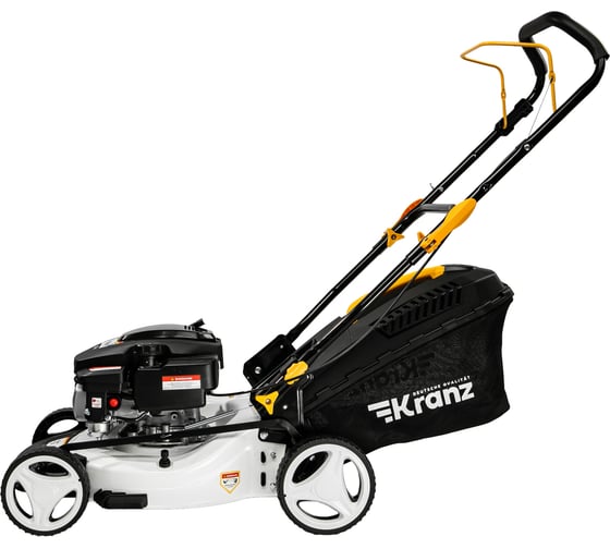 Газонокосилка бензиновая Kranz KR-430NSP несамоходная, 150см3, 43см KR-16-1235