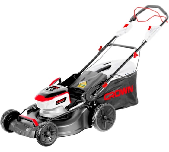 Газонокосилка самоходная аккумуляторная Crown 40 В, АКБ+ЗУ в комплекте CT29019HSX-4
