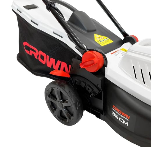 Аккумуляторная газонокосилка Crown 40 В, АКБ+ЗУ в комплекте CT29018HX-4