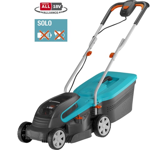 Газонокосилка электрическая Gardena PowerMax 32/36V P4A без аккумулятора 14621-56.000.00