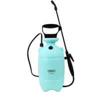 Опрыскиватель садовый Deli 5л помповый DL581105B регулируемый разбрызгиватель, ремень для переноски 195801