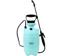 Опрыскиватель садовый Deli 3л помповый DL581103B (регулируемый разбрызгиватель, ремень для переноски) 203480