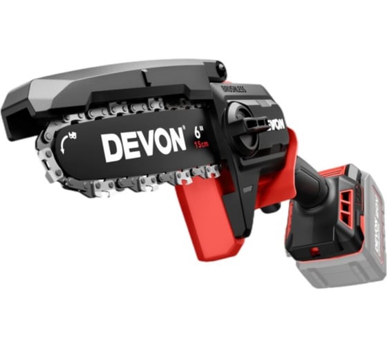 Аккумуляторная цепная пила DEVON без аккумулятора и ЗУ 4559-Li-20