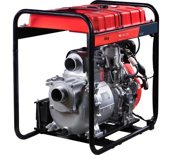 Мотопомпа для сильнозагрязненной воды FUBAG PD 1300T ES (дизель_1300 л/мин_25м) PD 1300T ES 646709 1