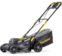 Электрическая газонокосилка CHAMPION (1,9 кВт травосб. 40л ширина 440мм 25-75мм, 17кг) EM4419