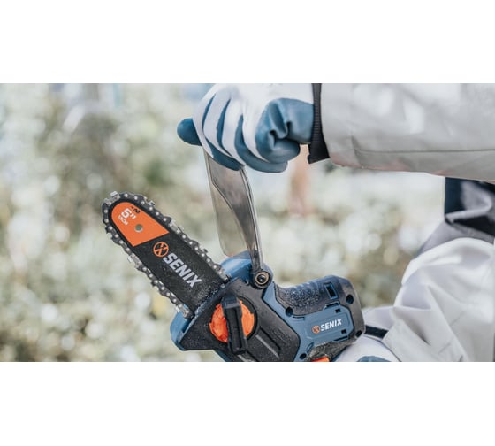 Мини-пила цепная аккумуляторная SENIX X2 20V, 12см,без АКБ и ЗУ