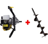 Набор Huter мотобур + бур 902/45