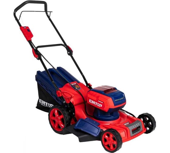 Газонокосилка аккумуляторная emtop ELML20185 1