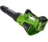 Воздуходувка аккумуляторная GreenWorks 40V, с 1 АКБ 4Ач и ЗУ 2408207USB4 7