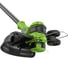 Триммер аккумуляторный Greenworks 40V, 33 см, с 1 АКБ 4Ач и ЗУ 2113507USB4 9