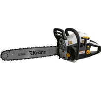 Пила цепная бензиновая KRANZ KR-5850, шина 50см, 4,1 л.с, шаг 0,325, 76 звеньев KR-16-1183