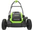 Газонокосилка аккумуляторная Greenworks 40V, 36 см, бесщеточная, c 1 АКБ 4 Ач и ЗУ 2520807USB4 4