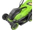 Газонокосилка аккумуляторная Greenworks 40V, 36 см, бесщеточная, c 1 АКБ 4 Ач и ЗУ 2520807USB4 6