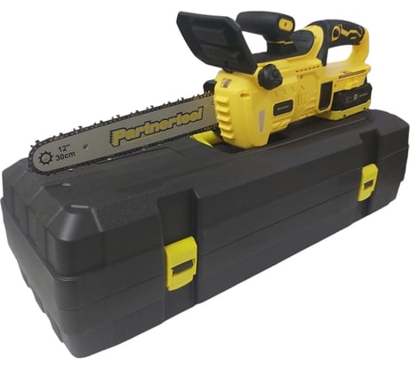 Бесщеточная аккумулятрная цепная пила PARTNERTOOL PBC-2012SETN