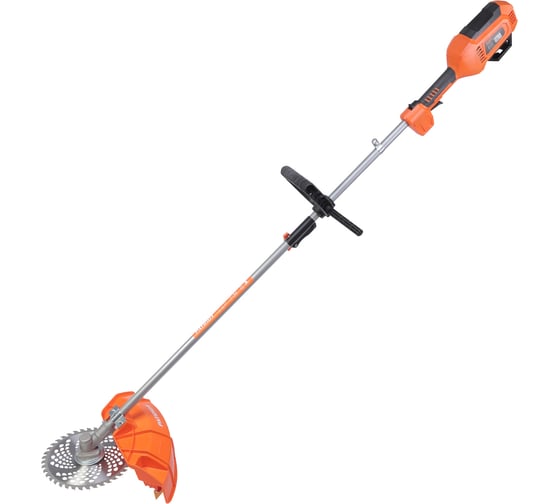 Триммер электрический Patriot ET 1202, мощность 1200Вт; разъемная штанга; гибкий вал; защита от перегрева; плавный пуск; полуавтоматическая катушка и 3Т диск в комплекте 250301202 1