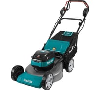 Аккумуляторная газонокосилка Makita XGT 2x40 В, 53 см, 70 л, с 2 АКБ 5 Ач и ЗУ, LM002GT201