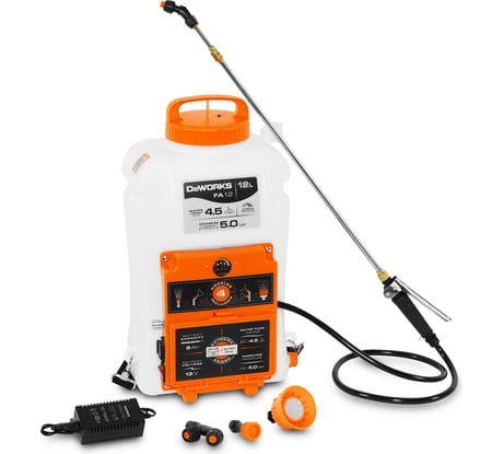 Аккумуляторный опрыскиватель DeWorks FA 12