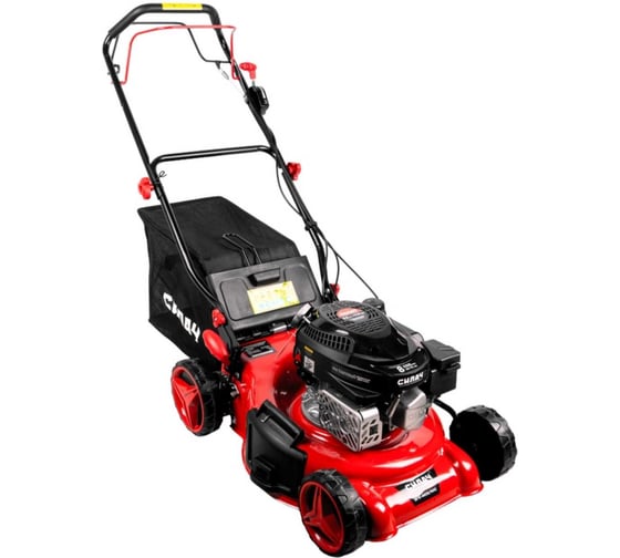 Газонокосилка бензиновая СИЛАЧ БГК-4655/60С 4,0кВт/5,5лс,3000об/мин,захват46см,60л,4Т/АИ-92,самоход (1/3) 024937 1