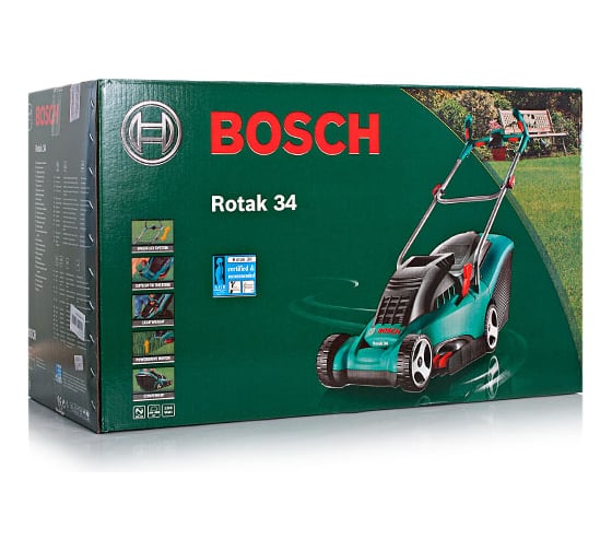 Электрическая газонокосилка Bosch ROTAK 34 0.600.882.000