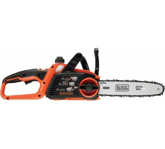 Цепная аккумуляторная пила Black+Decker 18 В, Li-Ion, 5.0 А*ч GKC1825L50-QW