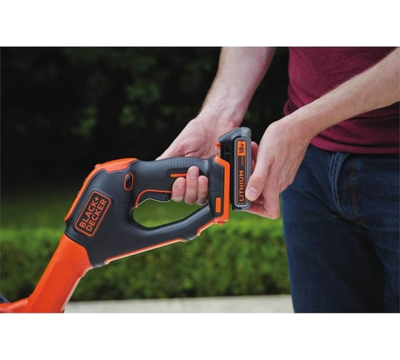 Аккумуляторный триммер Black+Decker 18 В STC1820PCB-XJ