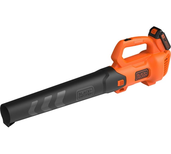 Аккумуляторный садовый воздуходув Black+Decker 18 В, 5 А*ч BCBL200L50-QW 1