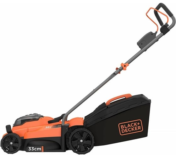 Аккумуляторная газонокосилка Black+Decker 36 В BCMW3336N-XJ