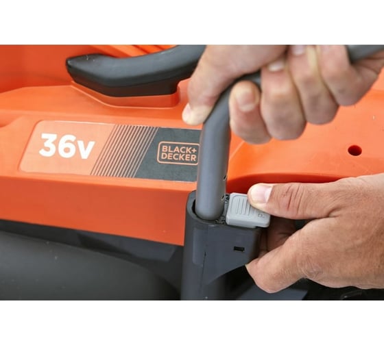 Аккумуляторная газонокосилка Black+Decker 36 В BCMW3336N-XJ