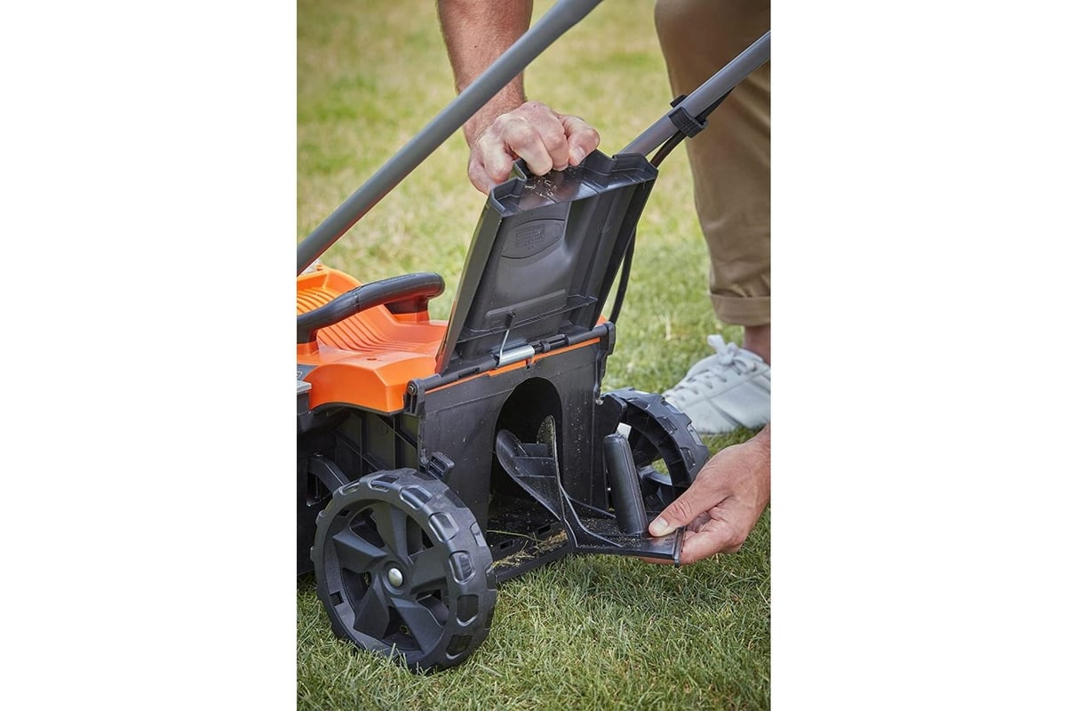 Аккумуляторная газонокосилка Black+Decker 2х18 В BCMW3318N-XJ ...