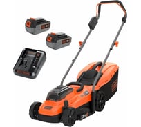 Аккумуляторная газонокосилка Black+Decker 36 В BCMW33184L2-QW