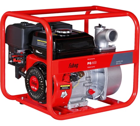 Бензиновая мотопомпа для чистой воды FUBAG PG 600 568713