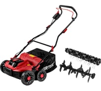 Аккумуляторный аэратор-скарификатор WORTEX CAE 3736 ALL1 XLT SOLO 18В+18В, ширина 37 см WORTEX 1334876