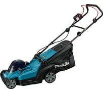 Аккумуляторная газонокосилка Makita XGT 40vMAX, 740Вт, ширина 38см, травосб. 40л, 3в1,(BL4040; DC40RC) LM003GM103