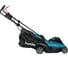 Аккумуляторная газонокосилка Makita XGT 40vMAX, 740Вт, ширина 38см, травосб. 40л, 3в1,(BL4040; DC40RC) LM003GM103 3