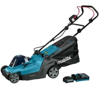 Аккумуляторная газонокосилка Makita XGT 40vMAX, 740Вт, ширина 42см, травосб. 50л, 3в1,(BL4040; DC40RC) LM004GM103