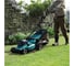 Газонокосилка аккумуляторная Makita XGT 40vMAX, 740 Вт, ширина 42 см, травосборник 50 л, 3в1 LM004GZ 6