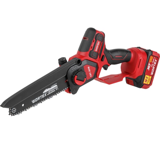 Аккумуляторная мини-пила бесщеточная WORTEX CEC 2018 ALL1 XLT SET 18 В, 20 см, в чемодане ЦЗ-0165507300