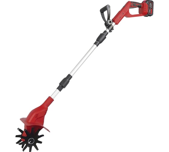 Культиватор аккумуляторный Edon CRT-40, 21 В, Li-Ion, 4.0 А·ч, 330 об/мин, фреза 40 мм, глубина 110 мм, ширина 150 мм 40697