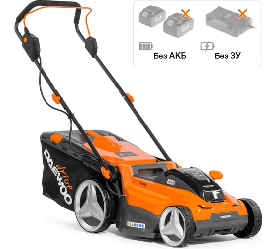 Газонокосилка аккумуляторная DAEWOO без АКБ и ЗУ DLM 4142Li