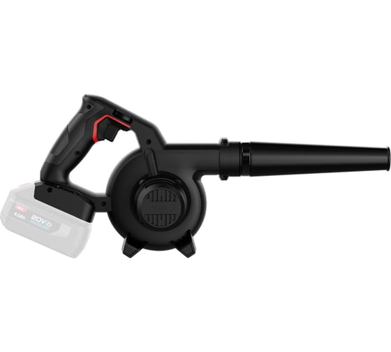 Воздуходувка профессиональная аккумуляторная DELI DE820Z без АКБ и ЗУ, 1.6 / 2.2 / 2.8 м³/мин 168739