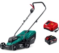 Газонокосилка аккумуляторная бесщеточная ЗУБР 20 В, 350 мм, 1 АКБ LMS 4 А·ч ГКЛ-2035-41