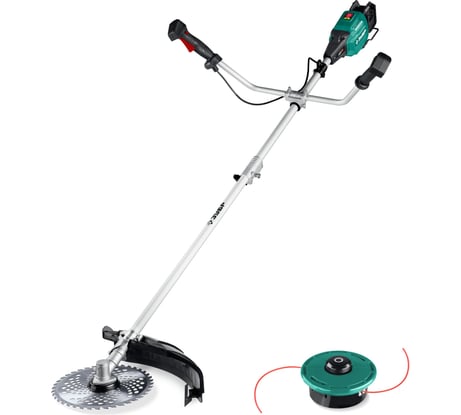 Триммер-коса аккумуляторный бесщеточный ЗУБР 40 В (2×20 В), 430 мм, без АКБ, система LMS ТАБ-4043