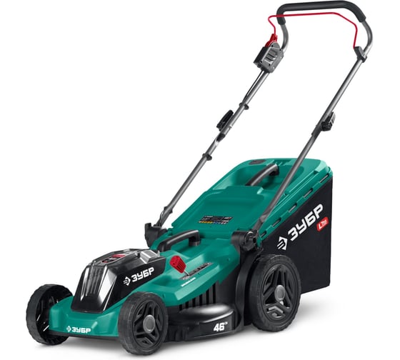 Газонокосилка аккумуляторная бесщеточная ЗУБР 40 В (2x20В), 460 мм, без АКБ (LMS) ГКЛ-4046