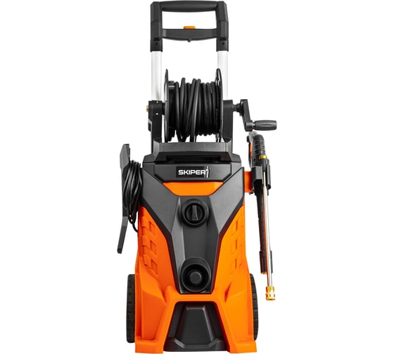 Мойка высокого давления SKIPER PM-210 PRO (2800Вт; 210 Бар; 8м шланг; 19,5кг; бесщ.дв;катушка;щётка) 00-00026585