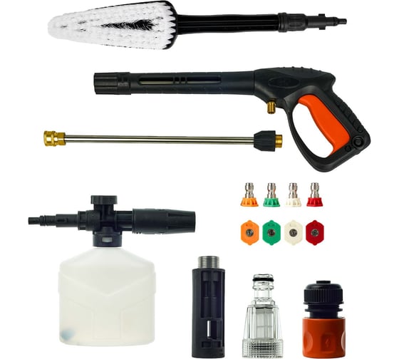 Мойка высокого давления SKIPER PM-200 PRO (2700Вт; 200Бар; 8м шланг; катушка; 19,5кг; бесщ.дв;щётка) 00-00024447