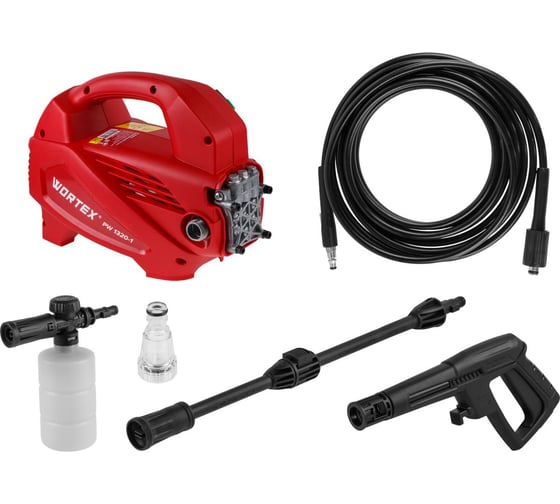 Очиститель высокого давления WORTEX PW 1320-1 1.60 кВт, 130 Бар, 390 л/ч, индукц. ЦИ-4716275733